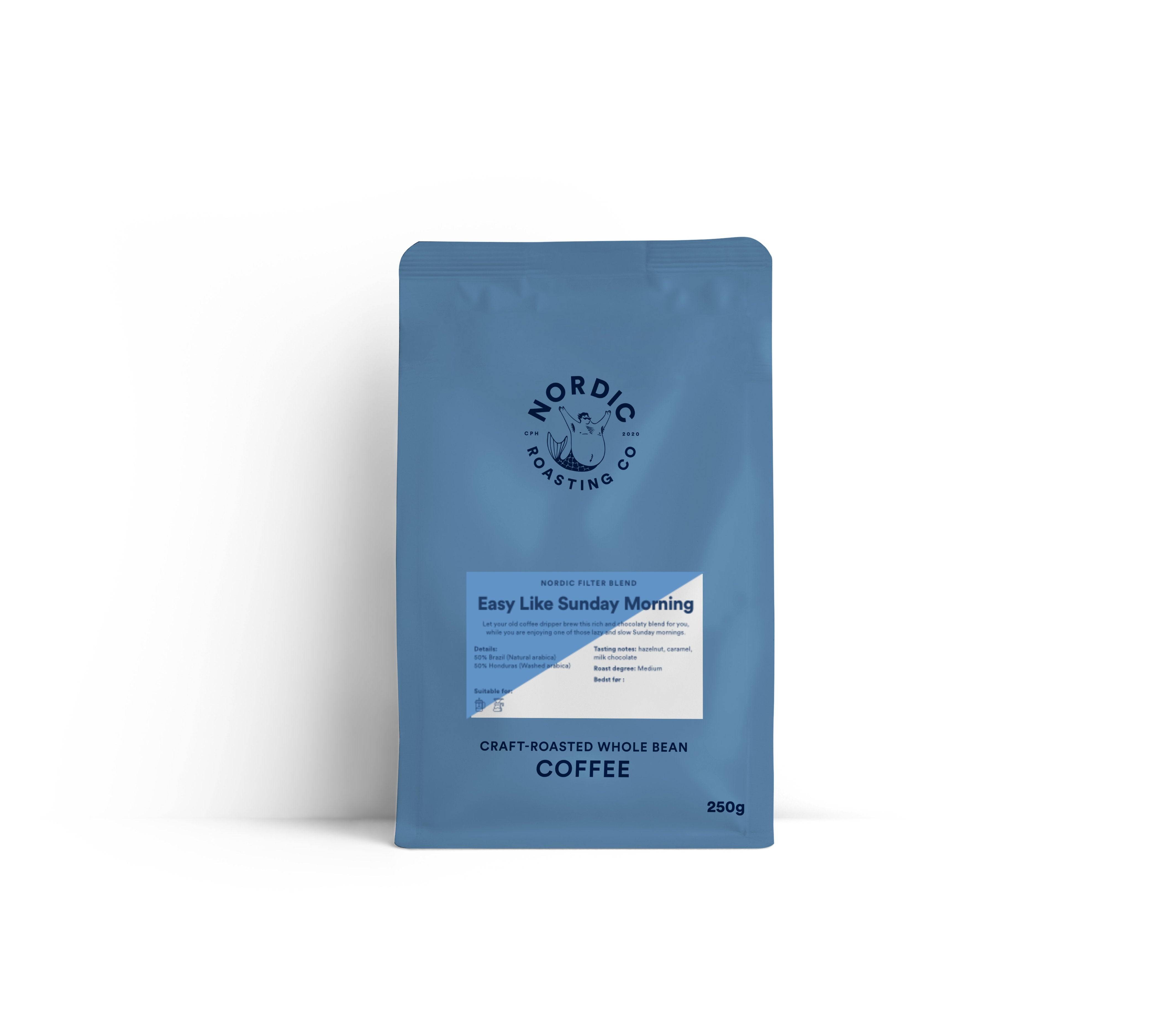 Easy Like Sunday Morning (Nordic Filter Blend) 100% Arabica - 250g / Moka Pot