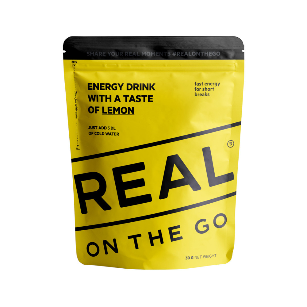 Real Turmat Energy Drink Lemon