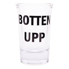 Snapsglas med Text - Botten upp