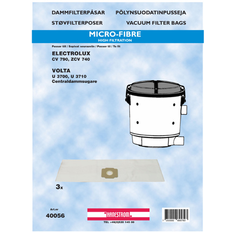 HANESTRÖM - Dammsugarpåsar Hanestrom Electrolux CD ZCV 740. U3700