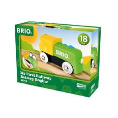 BRIO MIT FØRSTE BATTERI TOG