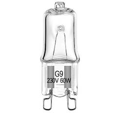 EKSAVE G9 Halogenlampen 60W 230V Halogen Leuchtmittel 820LM 2700K Dimmbar Warmweiß, 12 Stück