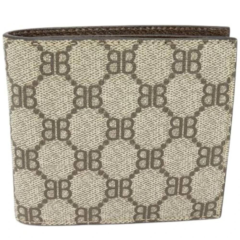 Gucci Vintage - Pre-owned The Hacker Project PVC Canvas Compact Wallet Limited Vintage - Herr - ONE Size - Läder