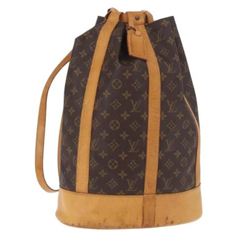 Louis Vuitton Vintage - Pre-owned Randonnee GM Bucket Bag Vintage - Dam - ONE Size - Läder