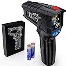 Infraröd Laser Termometer pistol Digital Temperaturmätare MESTEK IR Pyrometer -50 °C till 800 °C fuktighet Kontaktlös Med Färg LCD Larmfunktion Justerbar Emissivitet Kök Inomhus/Utomhus pizzaugn