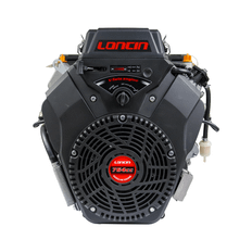 Loncin LC2V80FD 27.0hk benzin motor med 25,4x78mm aksel - El-start med udstødning