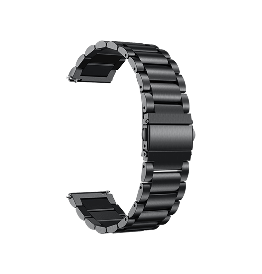Samsung Galaxy Watch 7 (40/44mm) - L'Empiri™ Premium 316L Stål Rem - Sort