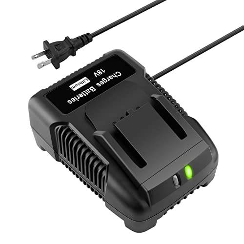 ADVTRONICS 18V 2.0A R86091 BL1218 BL1418 laddare kompatibel med AEG 18V litiumjonbatteri L1815 L1815G L1815R L1830 L1830R L1840 L1840R L1850R L1890RHD 4932451914