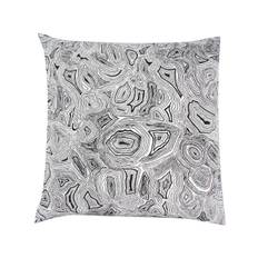 Fornasetti - kudde med linjärt tryck - unisex - Tyg - one size - Vit