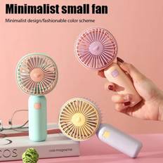 Mini Portable Fans Handheld USB Rechargeable Fan Air Cooler Outdoor Travel Hand Fans