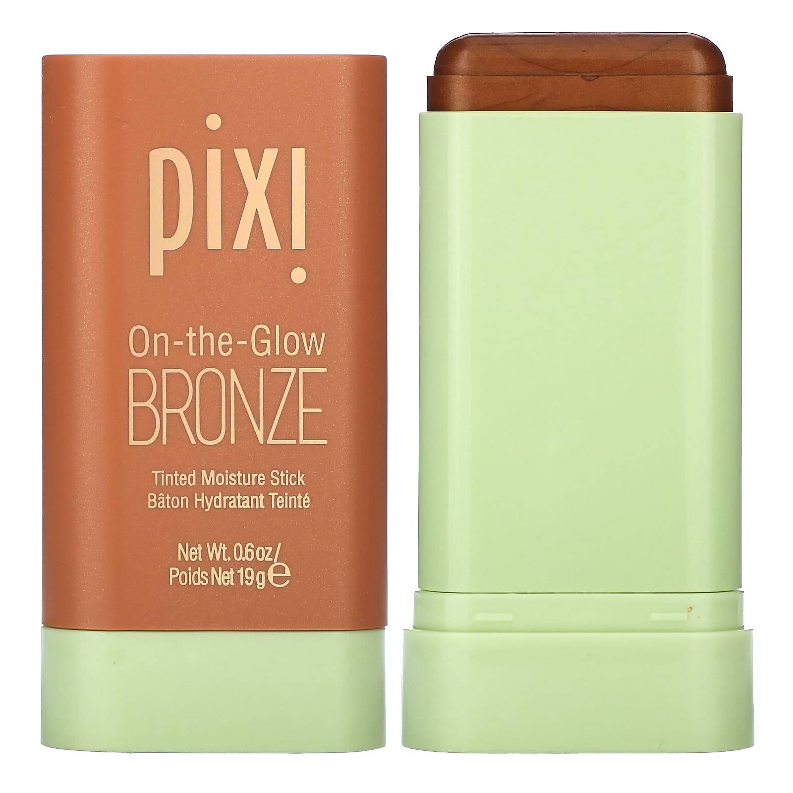 Pixi Beauty, On-the-Glow Bronze, Tinted Moisture Stick, Rich Glow, 19g (0.6oz)