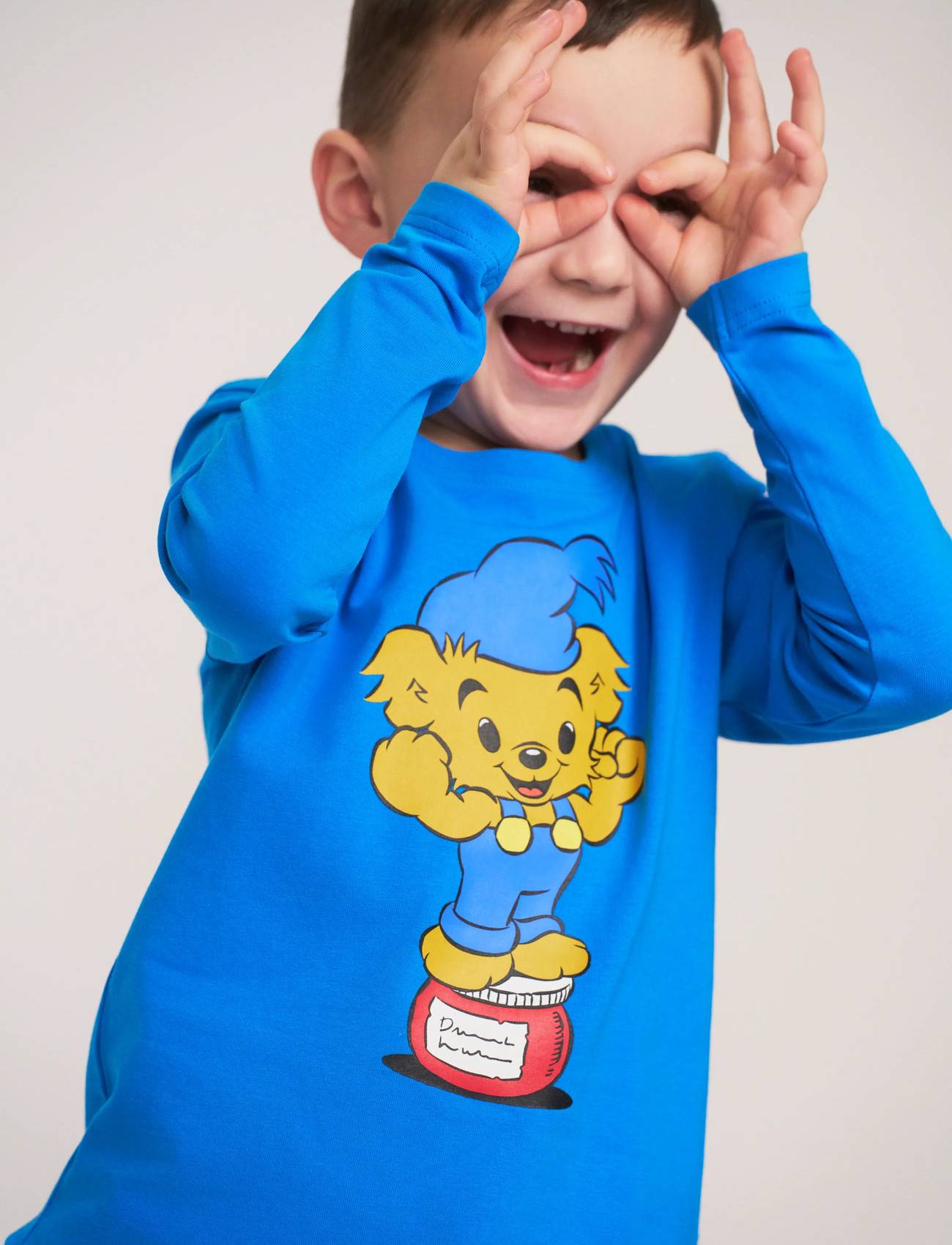 Bamse Stark Björn Tröja - Blue - 86