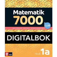 Matematik 7000 nivå 1a Gul Digitalbok
