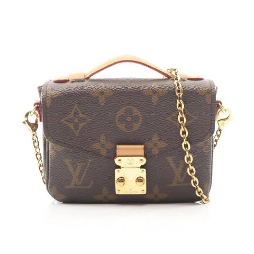 Louis Vuitton Vintage Pre-owned canvas tasker - Vintage - Dame - Brun - ONE SIZE -