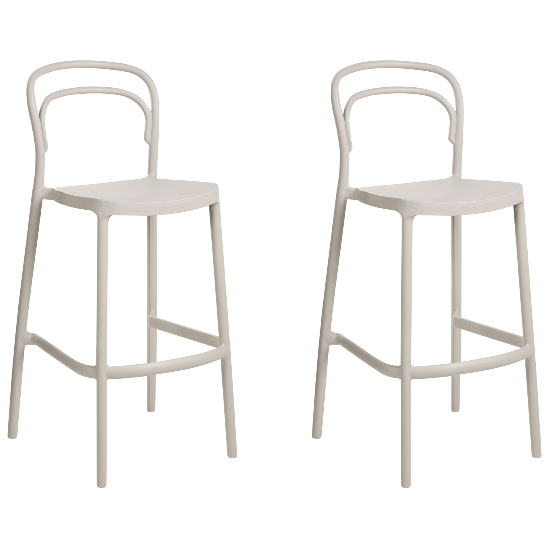 Barstol utomhus Porano - Beige Barstolar