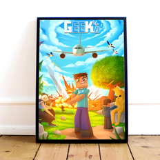 Geekd Plakat -> Forventet levering: 1-2 hverdage