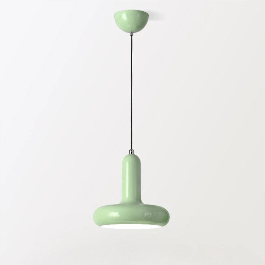 NordicLuxe Pendel - Elegant Skandinavisk LED Hänglampa - Grön / 2 lampor