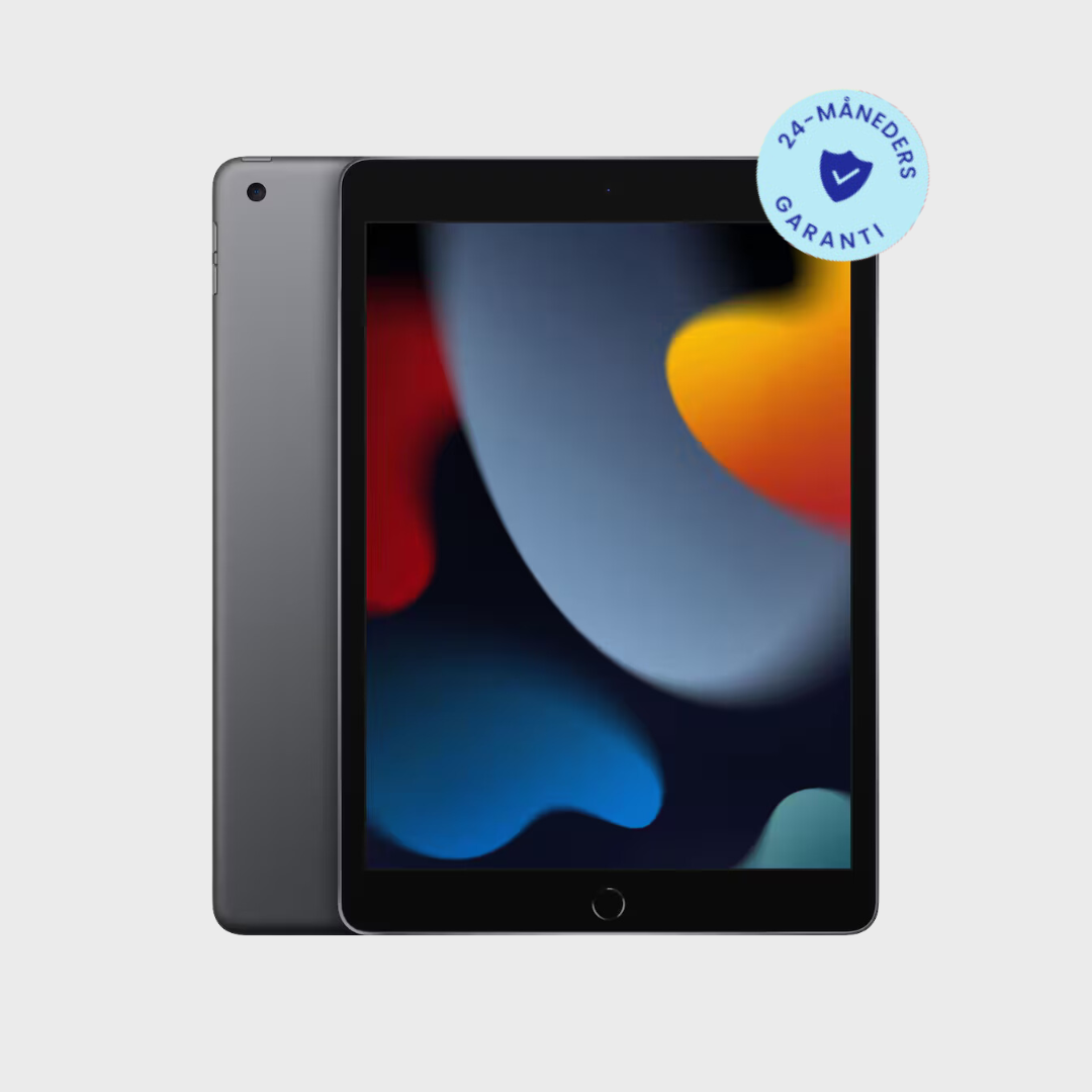iPad 9. Gen. | 64 GB 10.2" - Spacegrey / Som ny / 64 GB