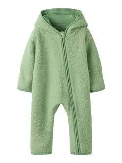 Name It Olane Teddy Køredragt - Basil 56
