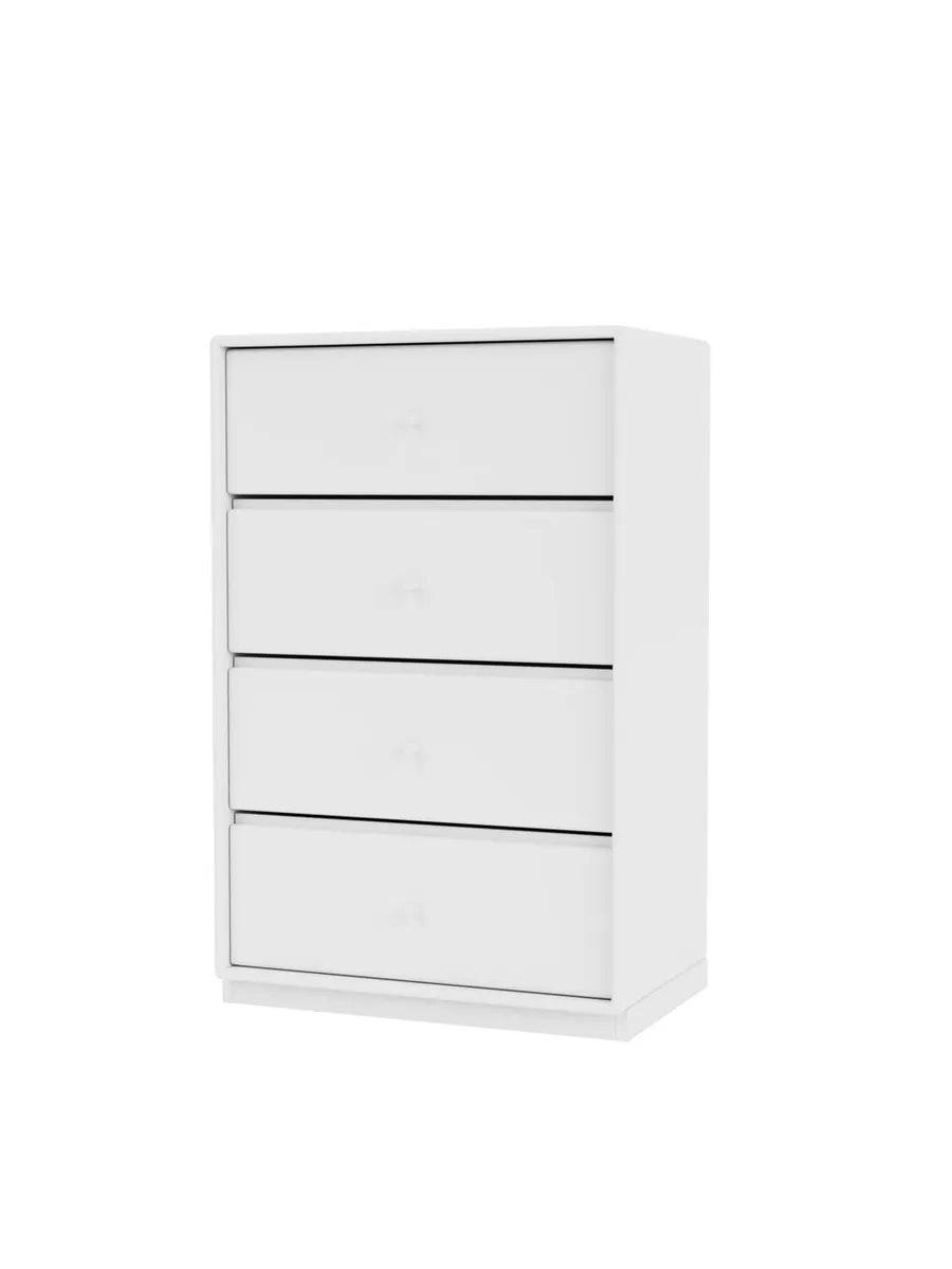 1143 skuffemodul inkl sokkel fra Montana Snow / Sokkel 3 cm / 30 cm - Jacobsen Plus