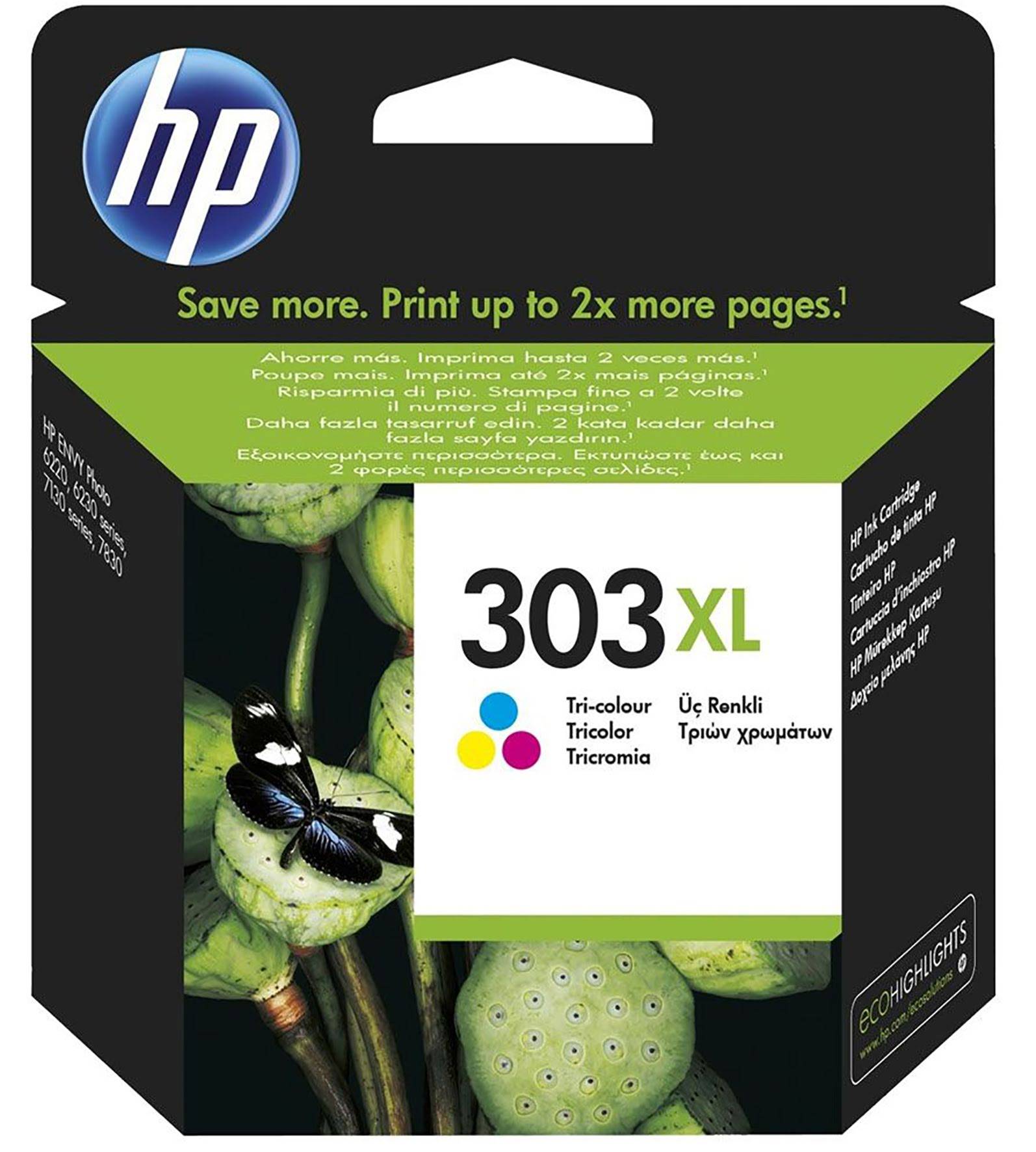 Bläck HP No303 XL svart