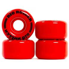 Rio Coaster Rulleskøjte Hjul Side By Side 4-Pak (62mm - Rød)