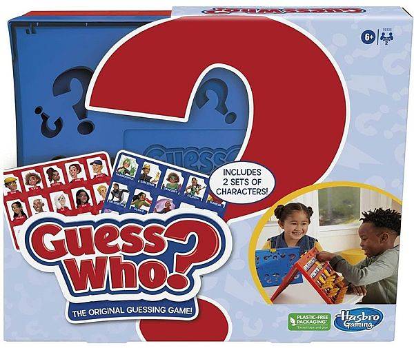 Guess Who? (Hvem Er Hvem?) (Engelsk) - Board Game