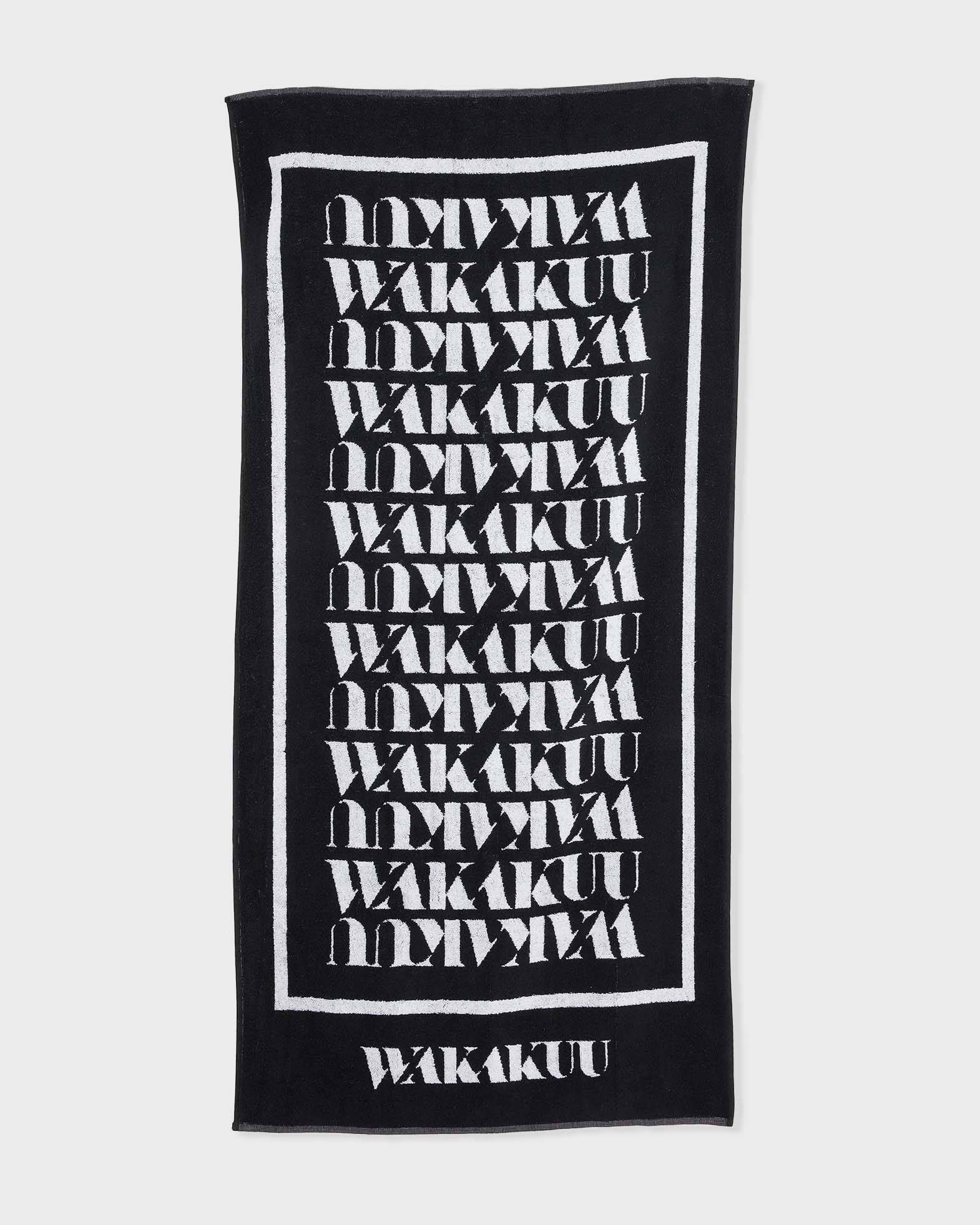 Wakakuu Handduk Svart ONESIZE (ONESIZE)