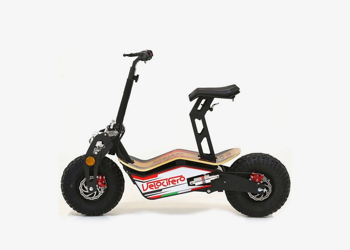 El-scooter Velocifero Mad 1600W - Rød