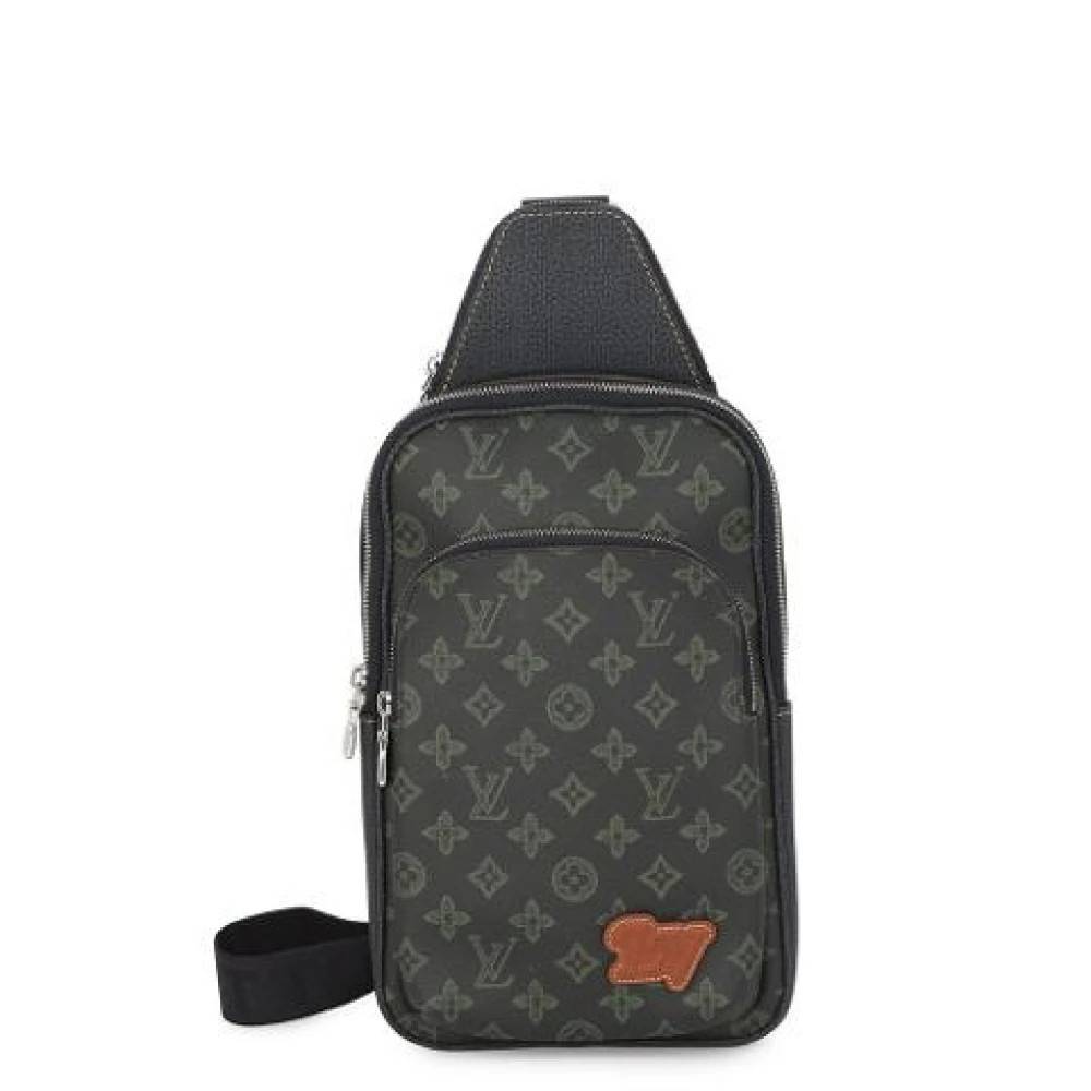 Louis Vuitton Vintage Pre-owned Monogram Sling Bag - Vintage - Herre - Grøn - ONE SIZE -