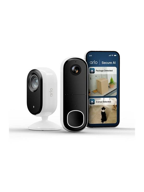 Arlo Essential 3 - Complete Entry & Interior Security Kit - network surveillance camera - with Video Doorbell HD