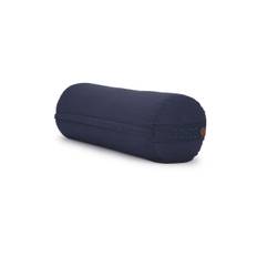 Calm Organic cotton Yoga Bolster - Dark Blue
