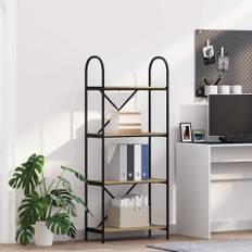 vidaXL Bogreol artisan eg 60 x 30 x 146 cm Konstrueret træ