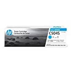 HP CLT-C504S (SU025A) original toner cyan (kompatibel med: CLP-415N, 415NW/Xpress C1810W, C1404W, C1860FW, C1454FW, C1454N, C1453FW/CLX-4195N, 4195FN, 4195FW), stor