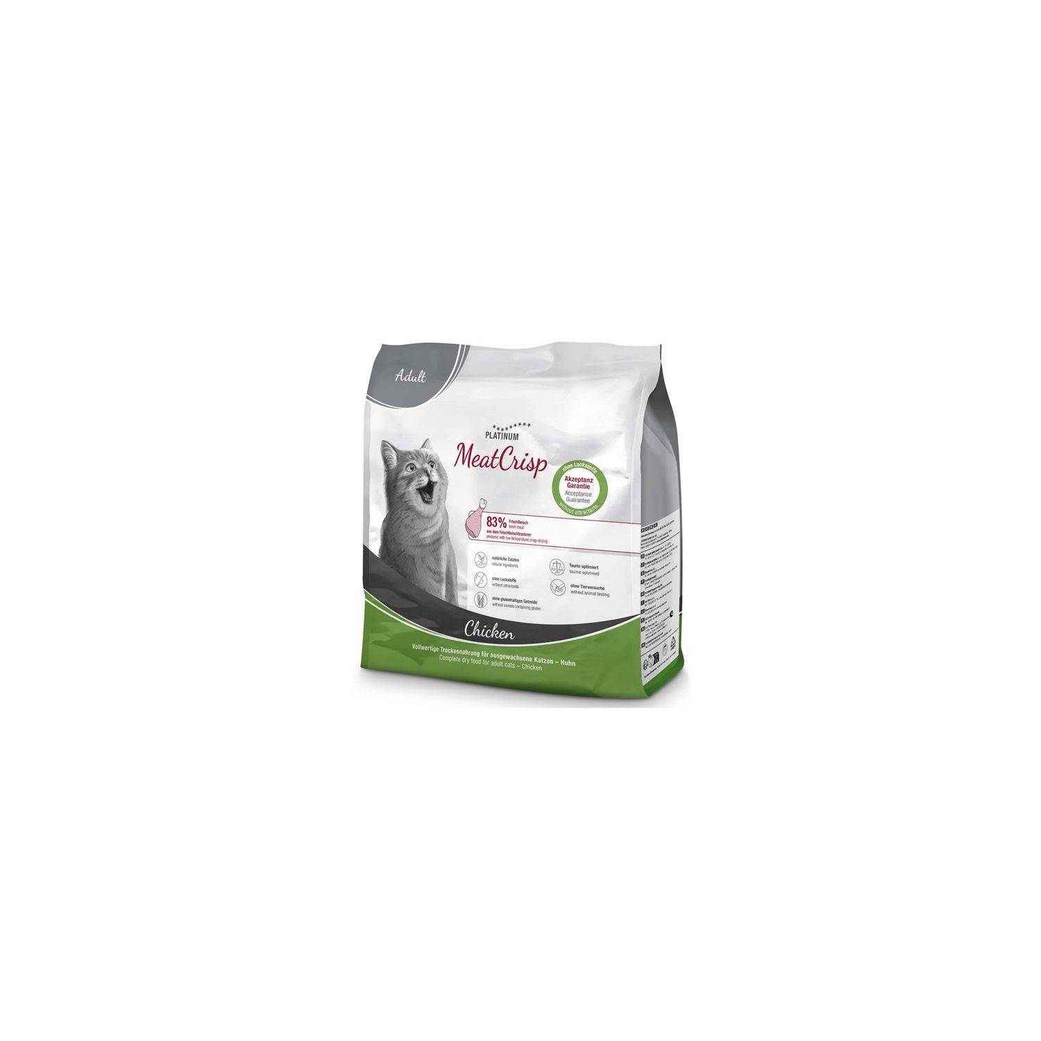 Platinum Cat MeatCrisp Adult Chicken 0,4kg