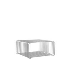 Montana - Panton Wire Half Height hylde, dybde 34,8 cm - Krom - Reolsystem - Verner Panton - Sølv - Metal