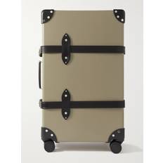 Globe-Trotter - Centenary Check-In Leather-Trimmed Trolley Case - Men - Green