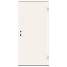 Swedoor Clever-line P-1200 facadedør inkl. karm, venstre ud, hvid - 94,8 x 211,5 cm