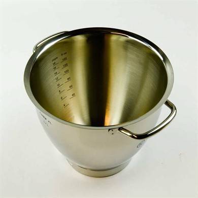 XL metalskål til køkkenmaskine - 6,7 l. - Kenwood Titanium.