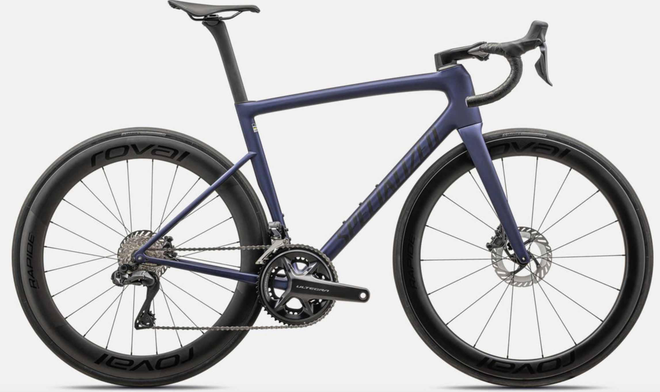 Specialized Tarmac SL8 Pro 2024 - Shimano Ultegra Di2 12sp - Roval Rapide CL II - 008 / 49 / SATIN BLUE ONYX / BLACK (49)