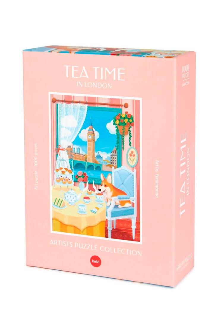 1000 BRK. PUSLESPIL - tea time in london