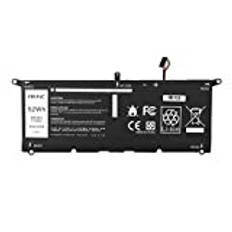 CRLYLC DXGH8 Laptop batteri för Dell XPS 13 9370 9380 0H754V FHD 13-9370-D1705S Series Inspiron 7400 5391 5390 7490 7390 7391 2-in-1 Latitude 3301 Notebook G8VCF P82G H754V P82G001 7.6V 52Wh Battery