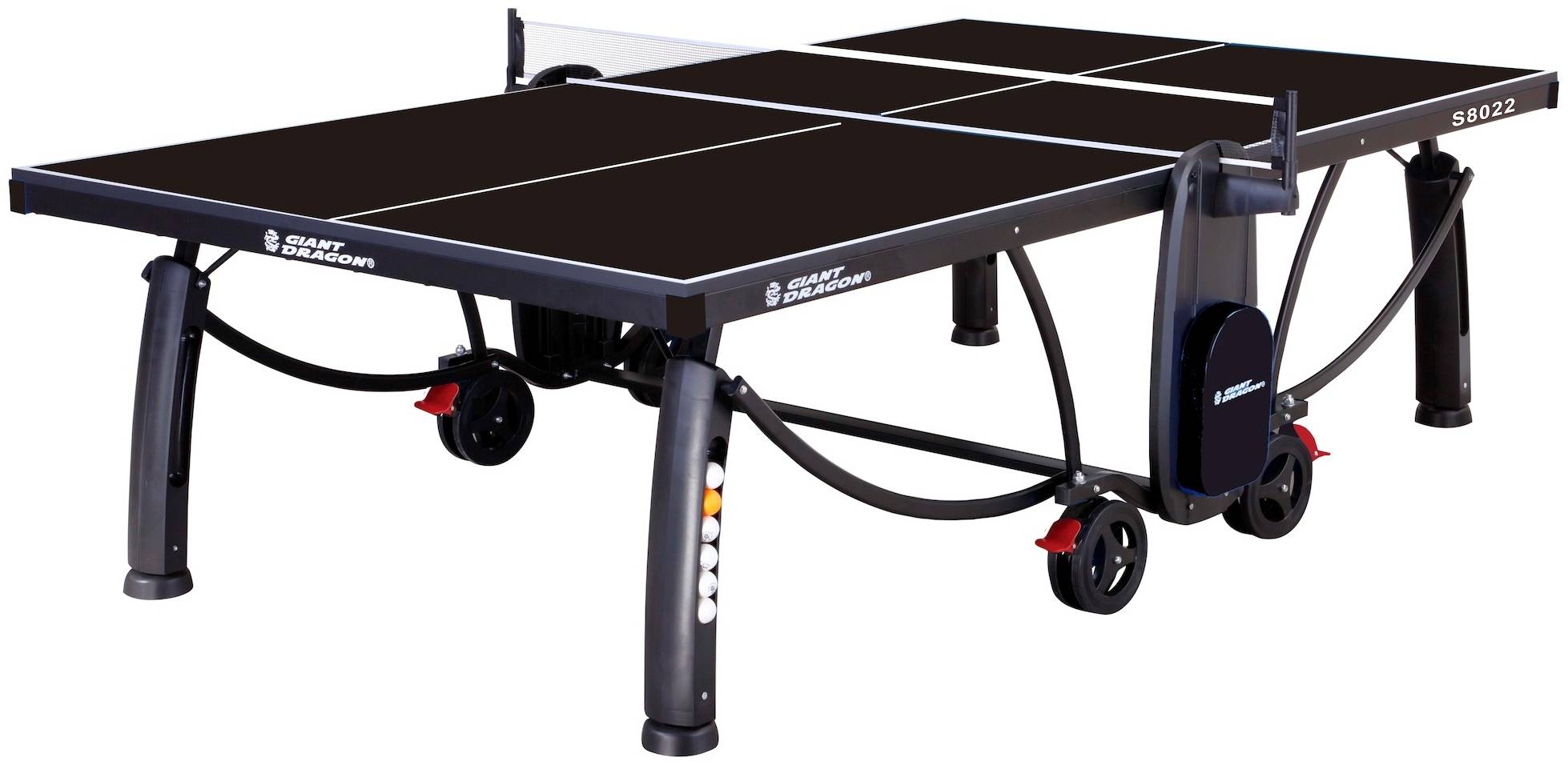 Bordtennisbord Pro Outdoor Black
