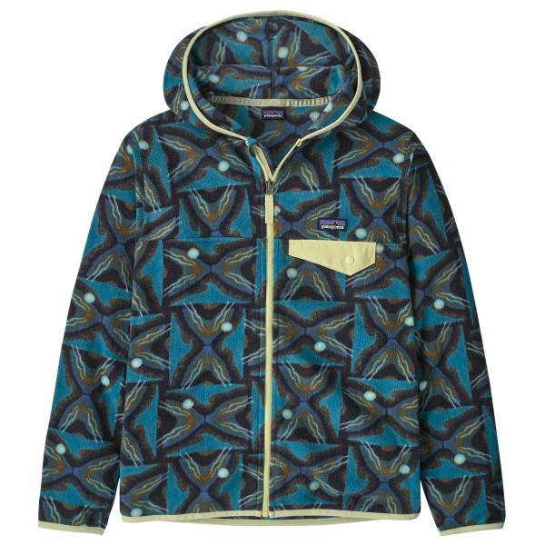 Patagonia Kid's Micro D Snap-T Jacket Fleecejacka Barn Storlek M Färg blå