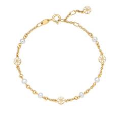 Lund Copenhagen marguerit armbånd med perler