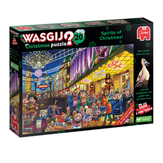 Puslespil Wasgij Christmas 20 Spirits of Christmas 2x1000 Brikker