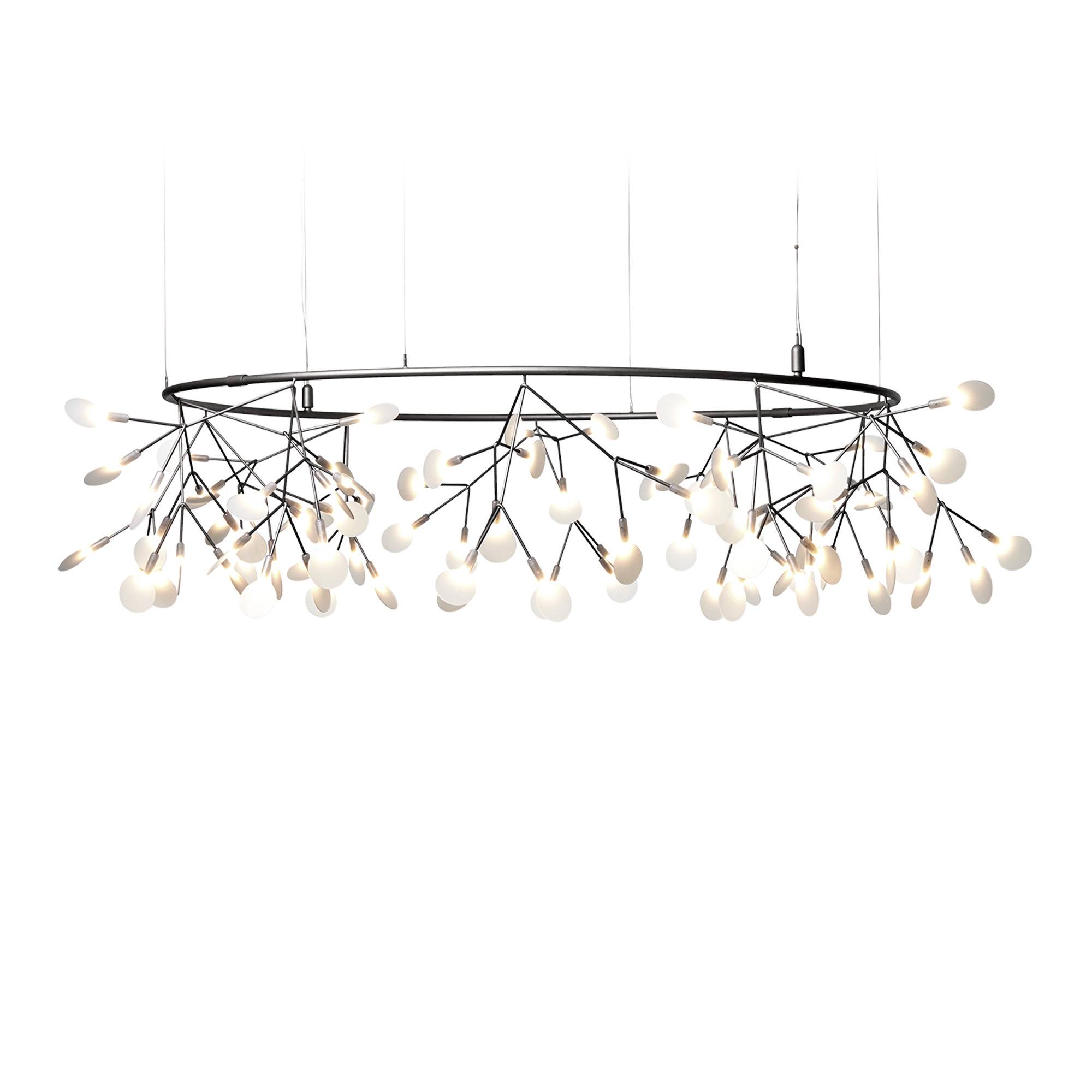 Moooi - Heracleum III, The Big O Small Nickel - Takkronor - Bertjan Pot - Silver