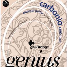 GalliStrings Genius Carbonio classical guitar strings, GR90 hard tension, ProCoated