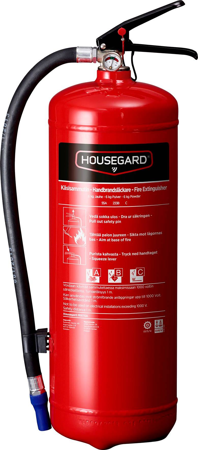 Pulversläckare Housegard 6 Kg