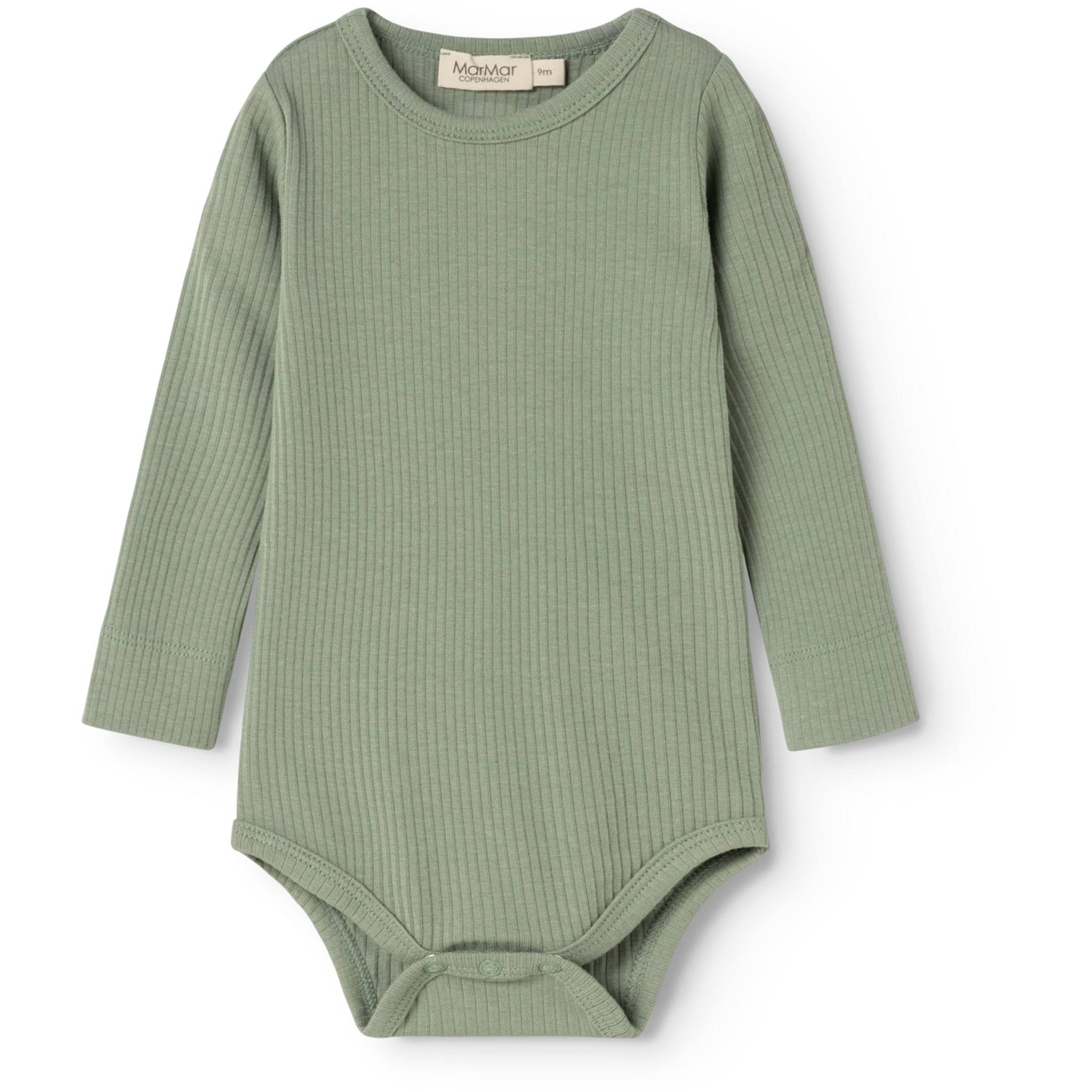 MarMar Modal Frosted Green Plain Body Ls Str. 2 mdr/56